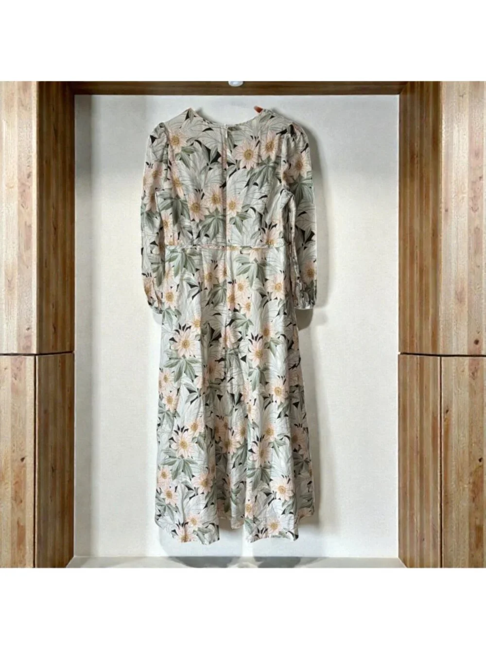 Tuckernuck Madison Des Fleurs Dress Floral Linen Blend Maxi Pockets Size S - Picture 3 of 9